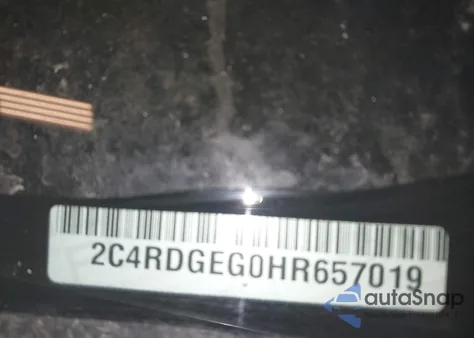 2017 Dodge Grand Caravan Gt from USA, damaged, VIN 2C4RDGEG0HR657019